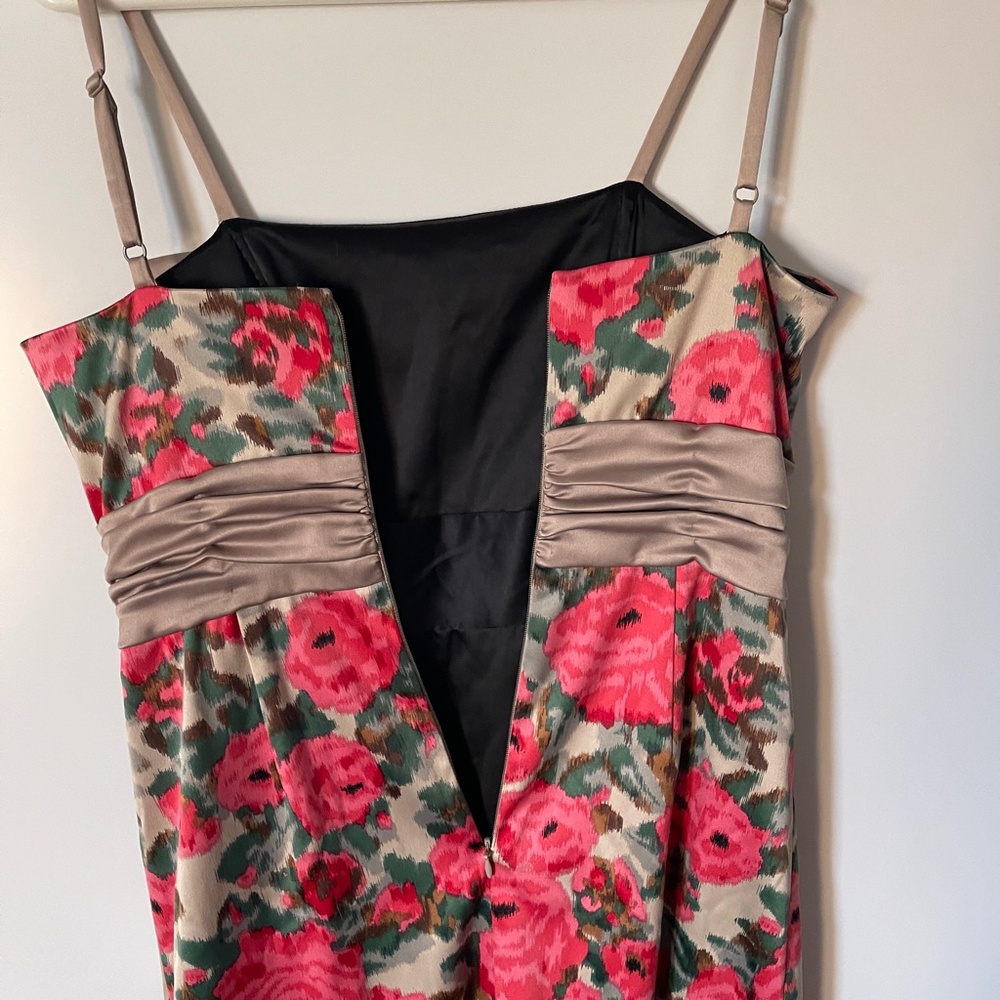 BCBG Floral Mini‎ Dress Size 6 - Picture 6 of 8